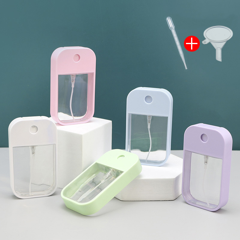 Perfume Fragrance Refill - Plastikowa karta butelka perfumy biały różowy