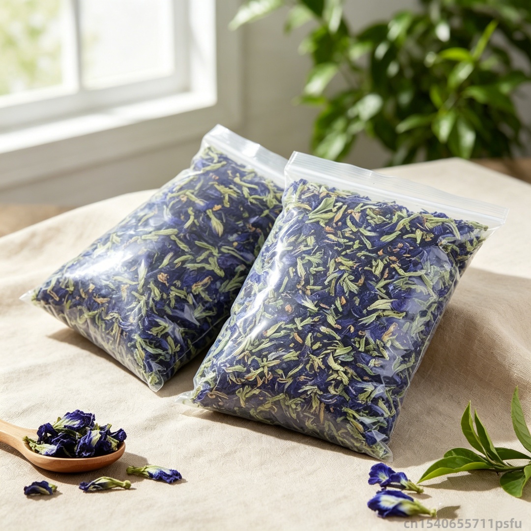 Perfume Villa Fragrance - Naturalny suszony kwiat motylówki, niebieski kwiat