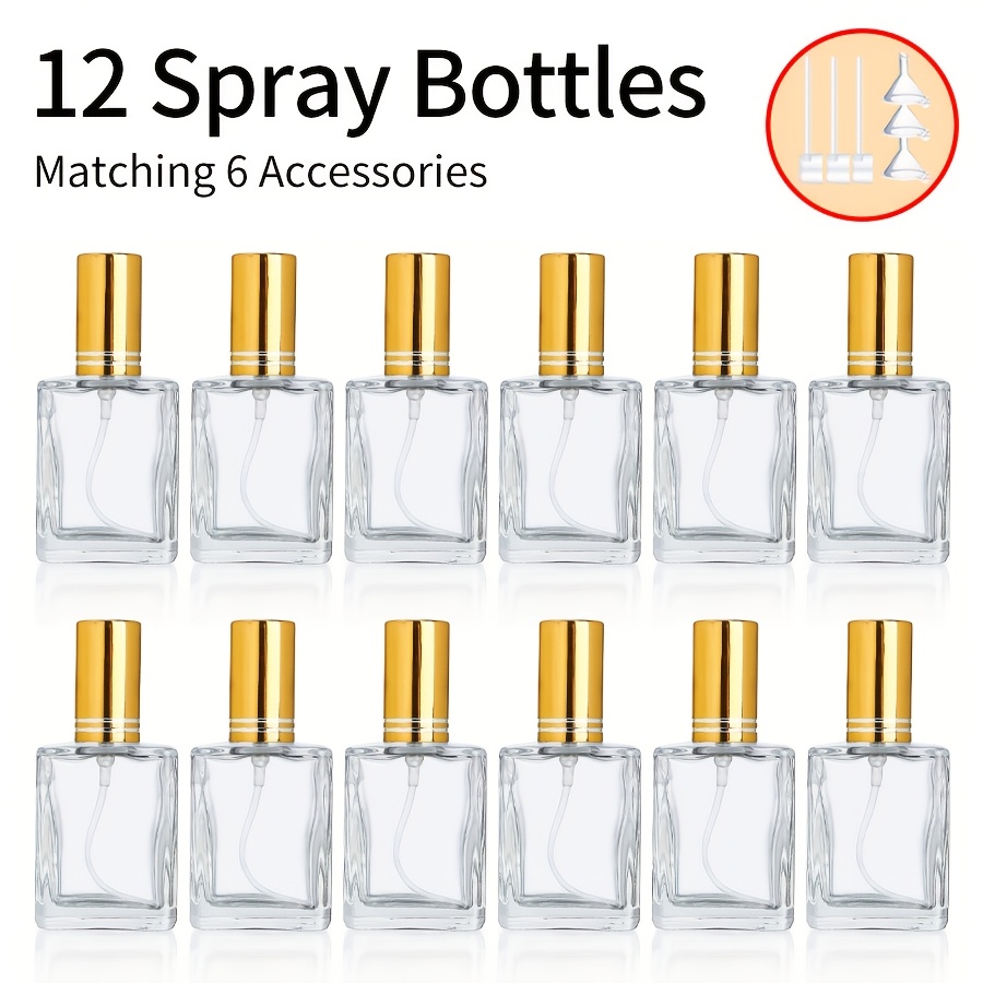 12 sztuk + 6 akcesoriów 15 ml  – Perfume Fragrance Refill recenzja i cena