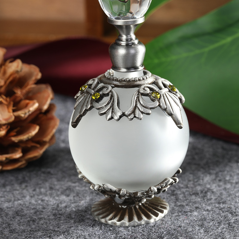 Antyczna srebrna metalowa szkl – Perfume Fragrance Refill recenzja i cena