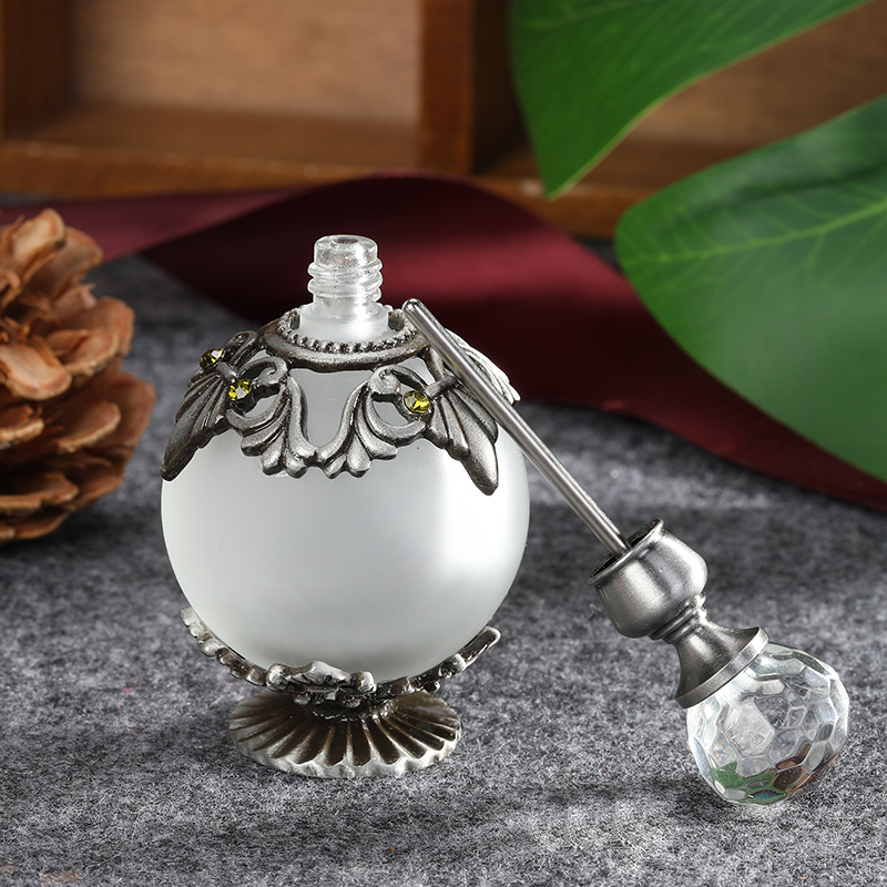 Antyczna srebrna metalowa szkl – Perfume Fragrance Refill recenzja i cena