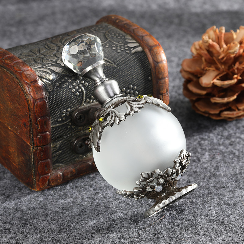 Antyczna srebrna metalowa szkl – Perfume Fragrance Refill recenzja i cena