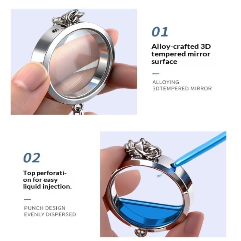 Metalowa zawieszka do samochod – Perfume Fragrance Refill recenzja i cena