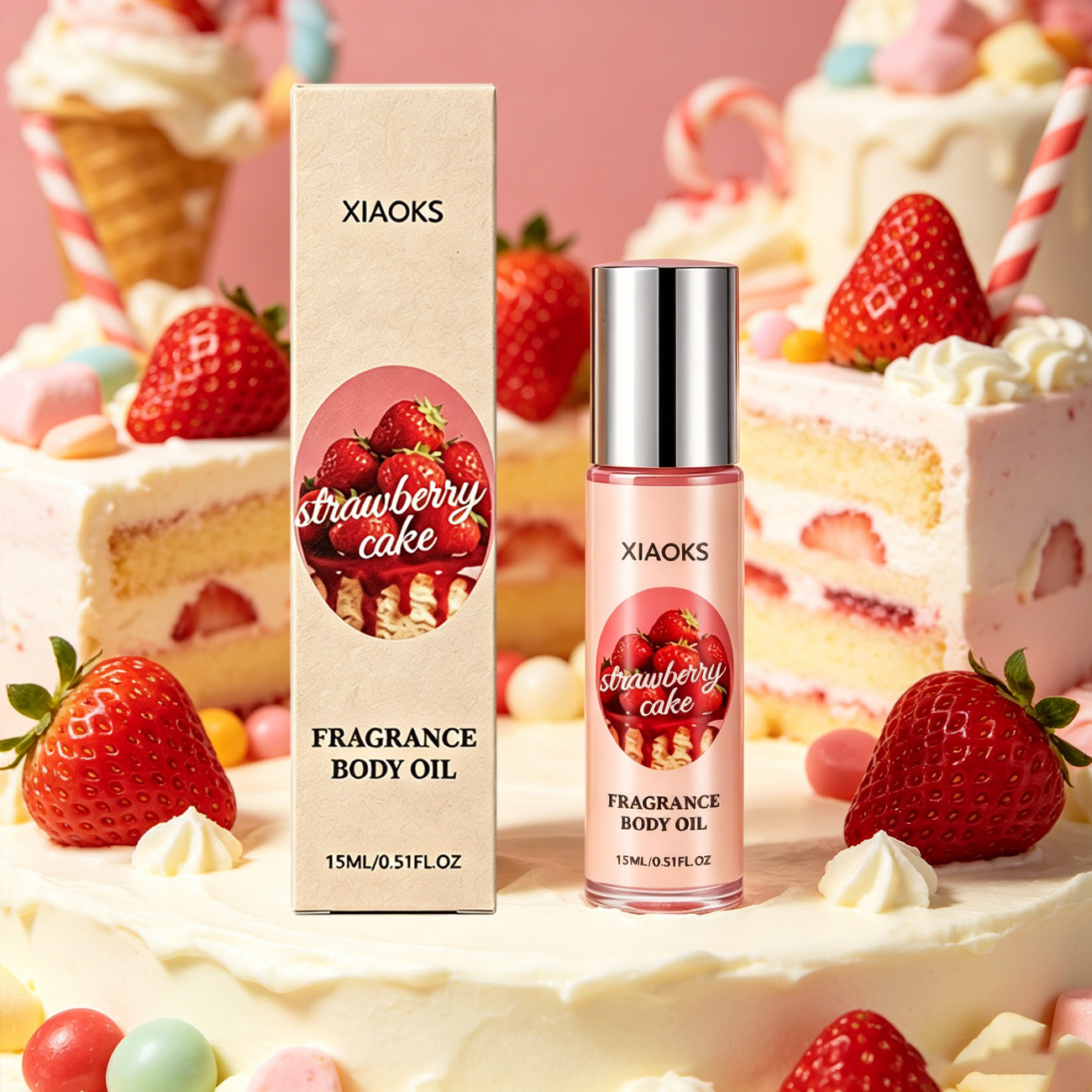 1 Butelka perfum w roll-on for – Perfume Smell Fragrance recenzja i cena