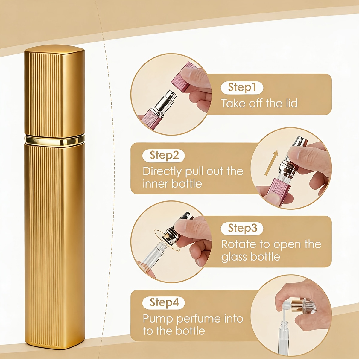 Zestaw 2-częściowy, 12ml butel – Perfume Fragrance Refill recenzja i cena